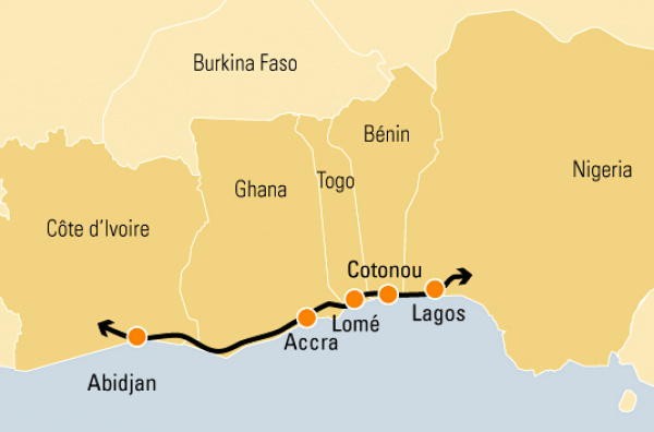 Infrastructures routières / Corridor routier Abidjan-Lagos 12 millions de dollars supplémentaires accordés par la BAD