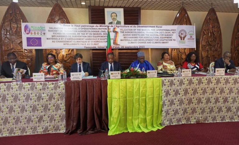 Cameroun : Guichet de Transition Agroécologique du Fodecc.