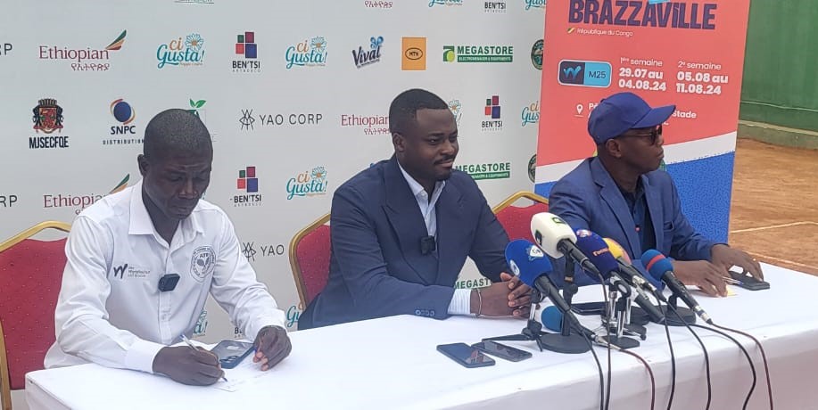 Congo/Sport : lancement du tournoi international de tennis M25 Brazzaville