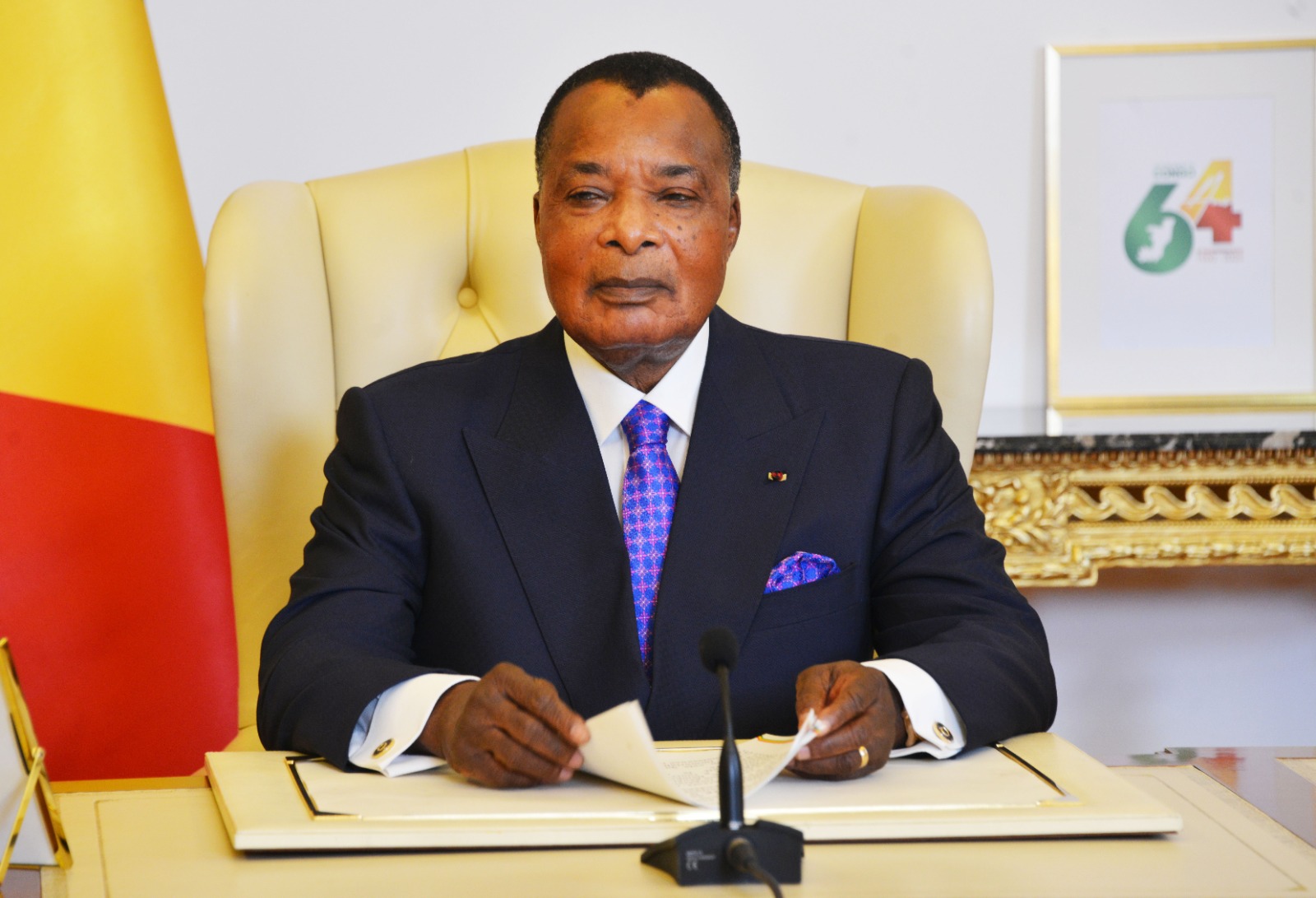 Congo-Indépendance : Denis Sassou-N’Guesso appelle ses compatriotes à la responsabilité