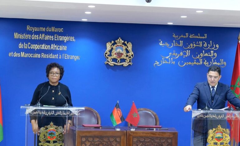 Accord de coopération entre le Maroc et le Malawi : une autre avancée significative